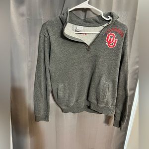 Quarter zip Oklahoma Sooners pullover